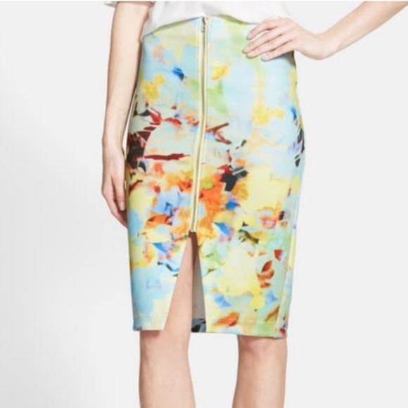 J.O.A. Dresses & Skirts - J.O.A. Los Angeles Pencil Zipper Skirt Size Large